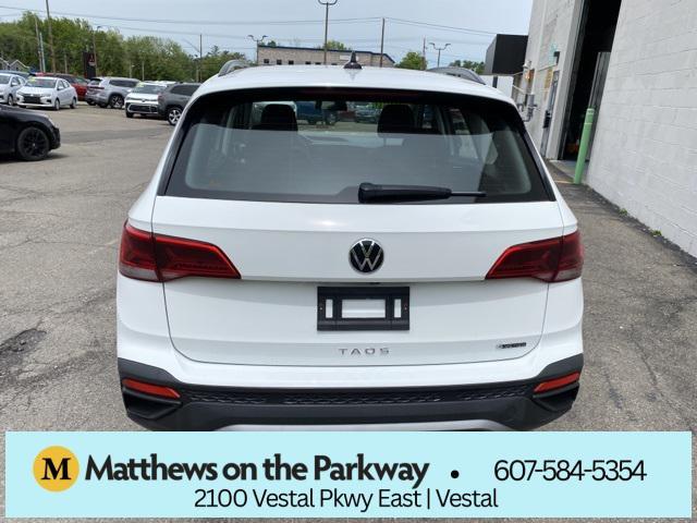 used 2022 Volkswagen Taos car, priced at $20,990