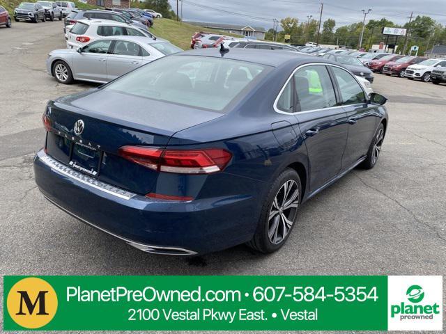 used 2021 Volkswagen Passat car, priced at $21,999