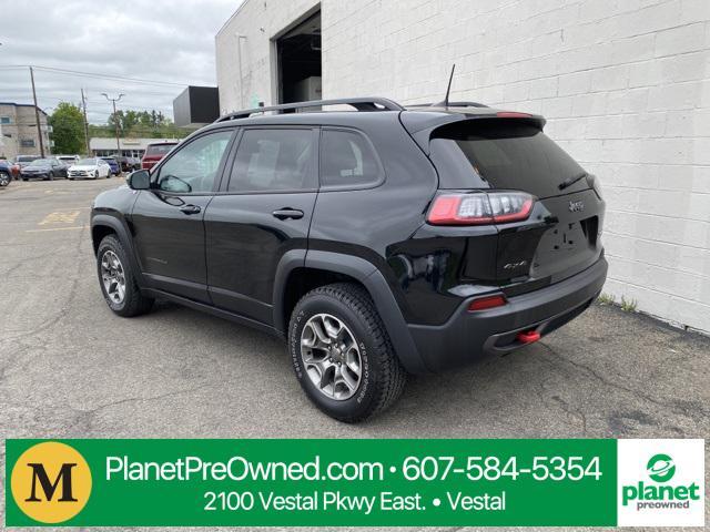 used 2022 Jeep Cherokee car, priced at $28,563