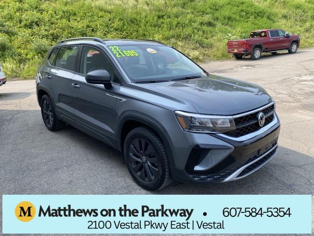 used 2022 Volkswagen Taos car, priced at $21,695