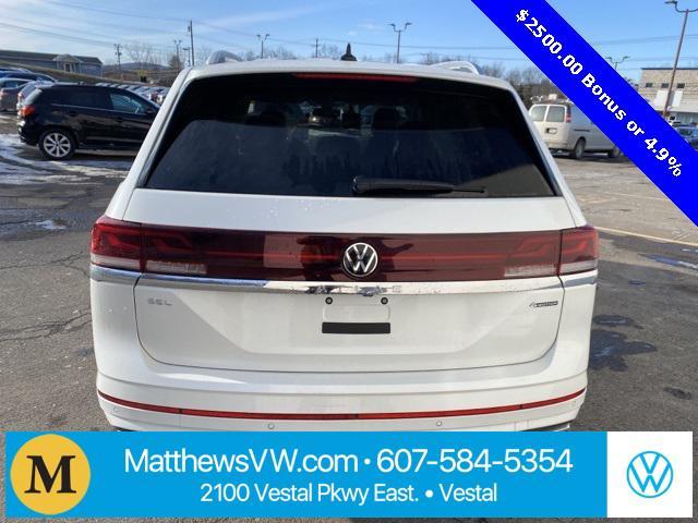 new 2025 Volkswagen Atlas car, priced at $54,782