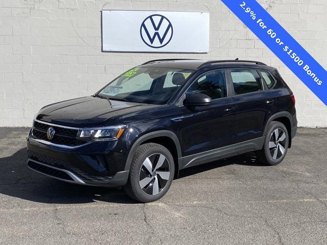 new 2024 Volkswagen Taos car, priced at $28,053