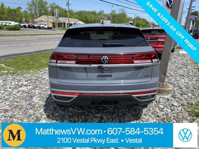 new 2025 Volkswagen Atlas Cross Sport car, priced at $46,000