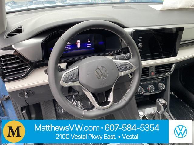 new 2025 Volkswagen Taos car, priced at $28,389