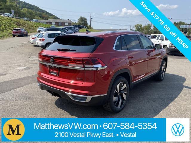 new 2024 Volkswagen Atlas Cross Sport car, priced at $46,893