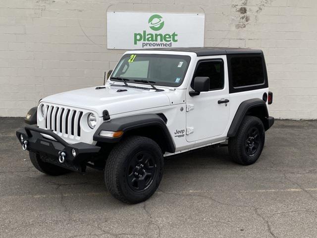 used 2021 Jeep Wrangler car, priced at $26,990