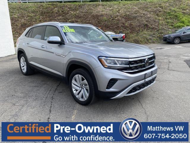 used 2023 Volkswagen Atlas Cross Sport car, priced at $41,990