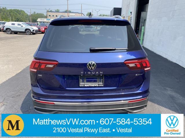 used 2022 Volkswagen Tiguan car, priced at $24,491