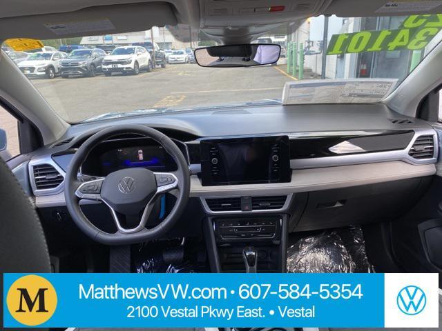 new 2025 Volkswagen Taos car, priced at $33,481