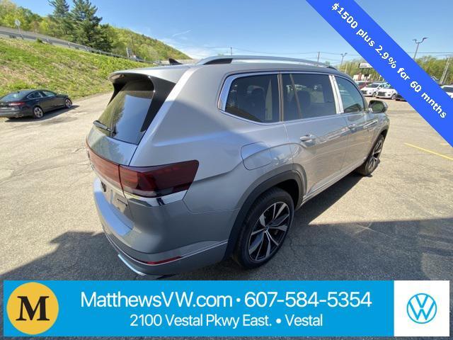 new 2025 Volkswagen Atlas car, priced at $53,984