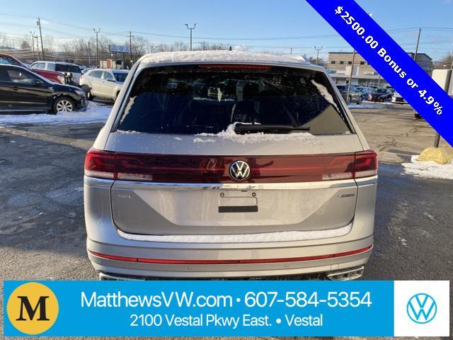 new 2025 Volkswagen Atlas car, priced at $54,943