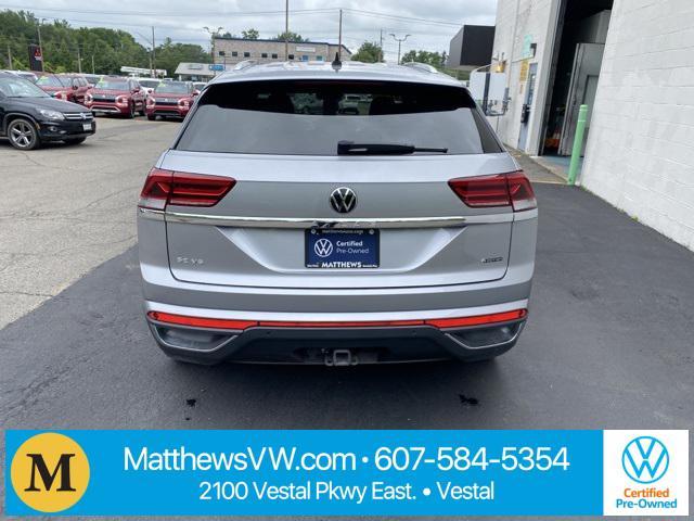 used 2023 Volkswagen Atlas Cross Sport car, priced at $37,990