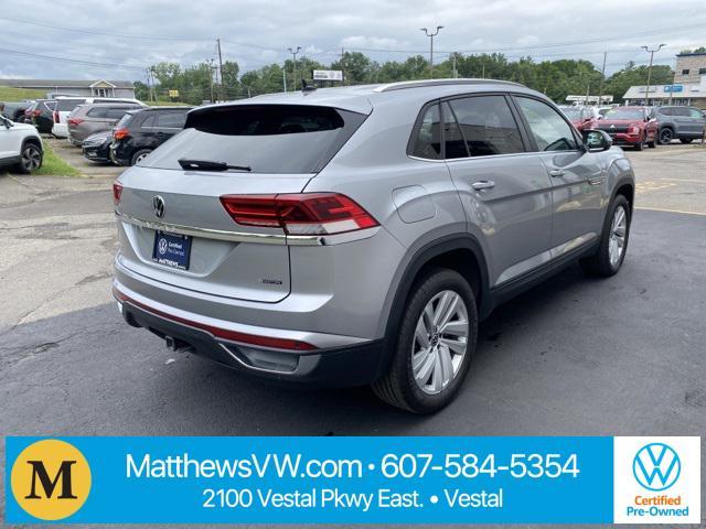 used 2023 Volkswagen Atlas Cross Sport car, priced at $37,990
