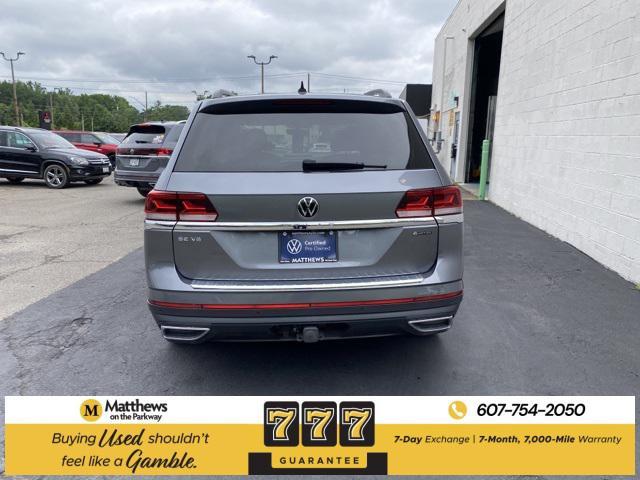 used 2023 Volkswagen Atlas car, priced at $39,765