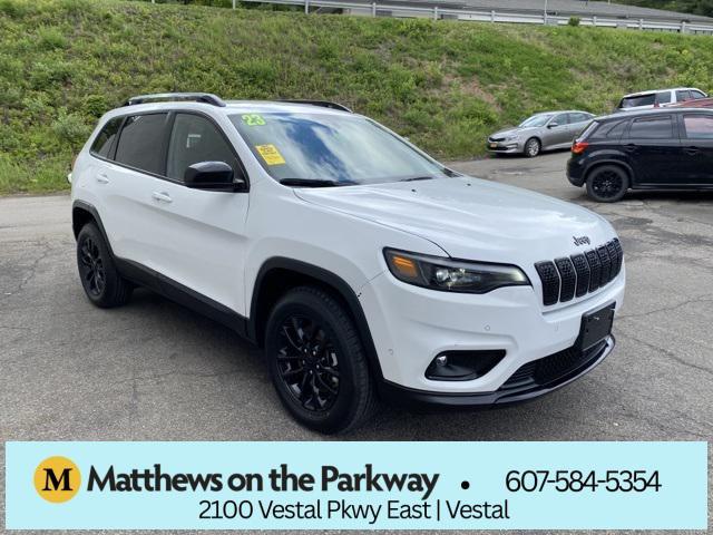 used 2023 Jeep Cherokee car, priced at $24,857