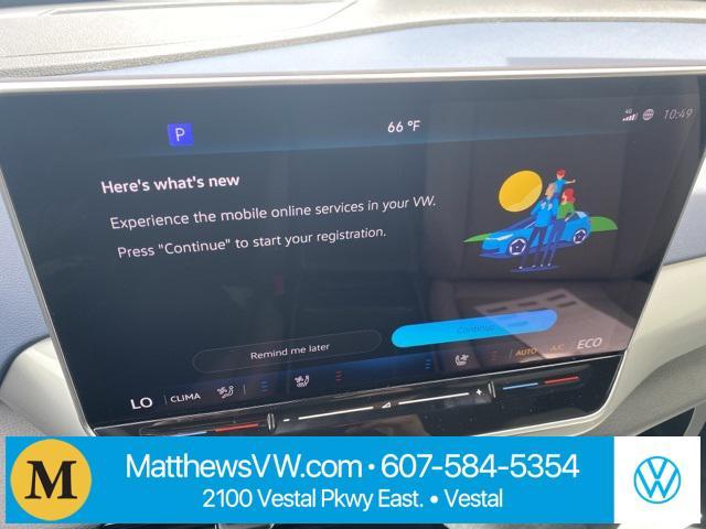 new 2025 Volkswagen ID.4 car, priced at $54,952