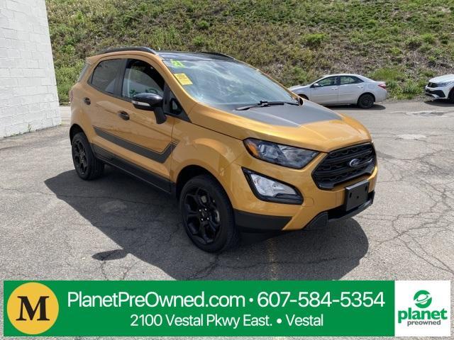 used 2021 Ford EcoSport car, priced at $21,990