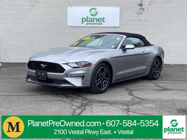 used 2021 Ford Mustang car, priced at $26,990