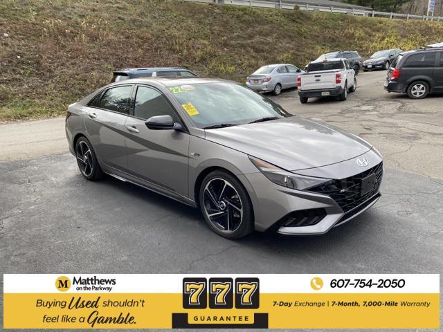 used 2022 Hyundai Elantra car, priced at $20,993