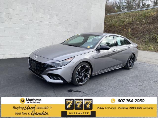 used 2022 Hyundai Elantra car, priced at $20,993