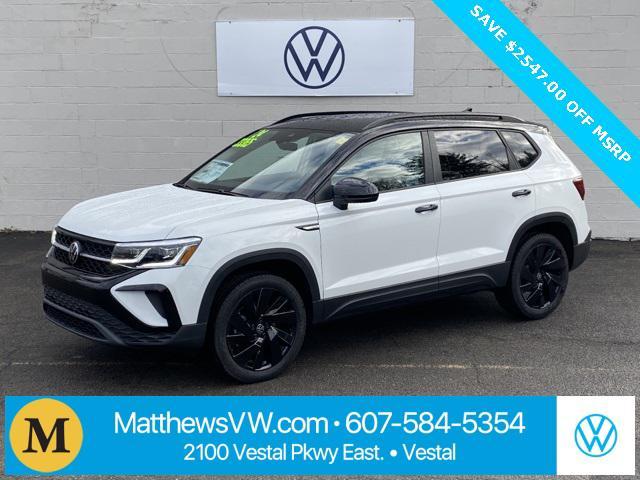 new 2024 Volkswagen Taos car, priced at $31,921
