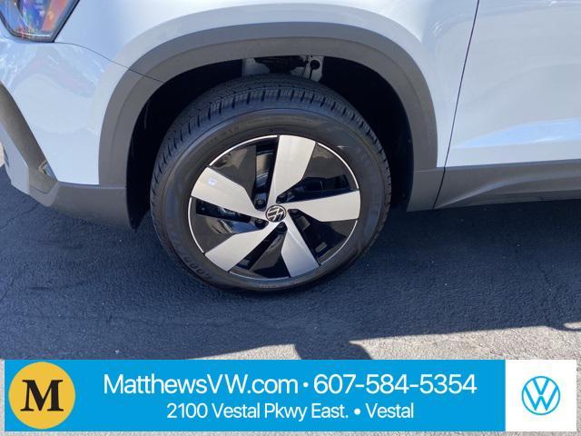 new 2025 Volkswagen Taos car, priced at $28,389