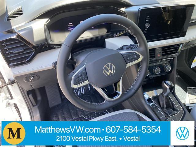 new 2025 Volkswagen Taos car, priced at $28,389