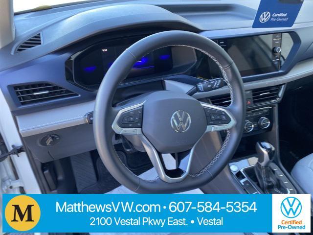 used 2024 Volkswagen Taos car, priced at $32,990