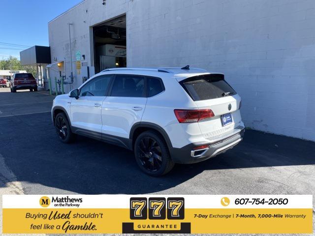 used 2024 Volkswagen Taos car, priced at $30,224