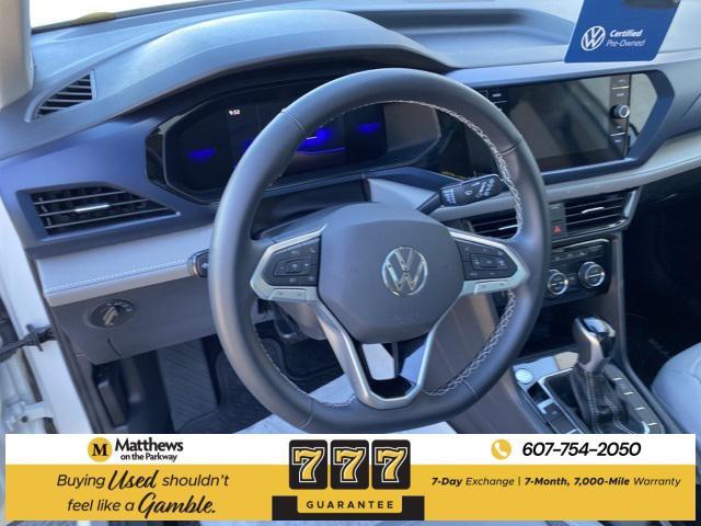 used 2024 Volkswagen Taos car, priced at $30,224