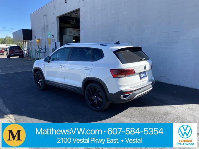 used 2024 Volkswagen Taos car, priced at $32,990