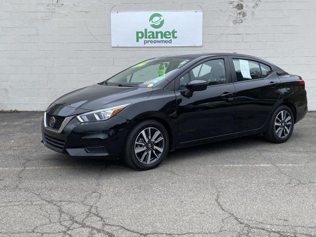 used 2021 Nissan Versa car, priced at $16,990