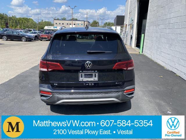 used 2022 Volkswagen Taos car, priced at $24,994