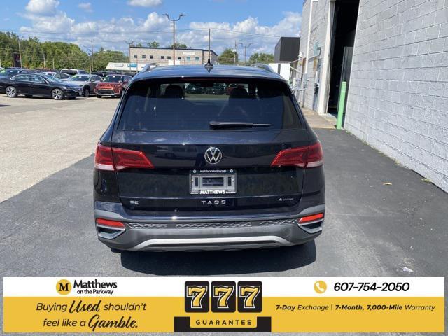 used 2022 Volkswagen Taos car, priced at $22,954