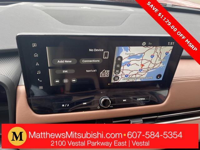 new 2025 Mitsubishi Outlander car, priced at $44,001