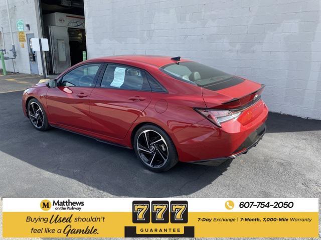 used 2022 Hyundai Elantra car, priced at $23,990