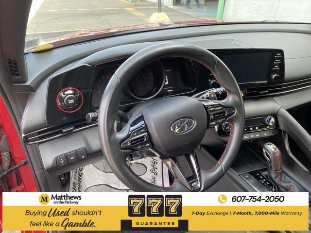 used 2022 Hyundai Elantra car, priced at $23,990