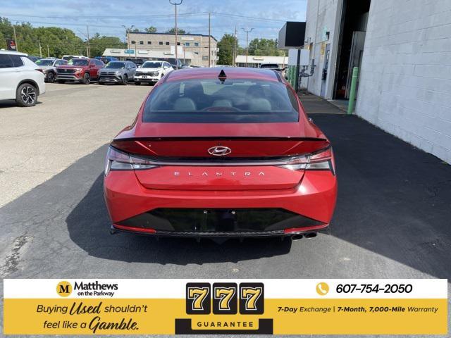 used 2022 Hyundai Elantra car, priced at $23,990