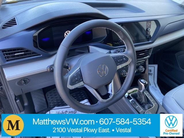 used 2024 Volkswagen Taos car, priced at $30,990