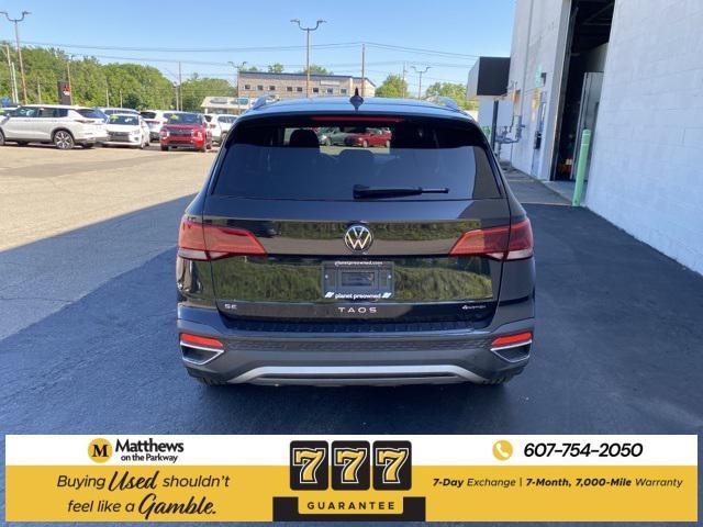 used 2024 Volkswagen Taos car, priced at $29,443