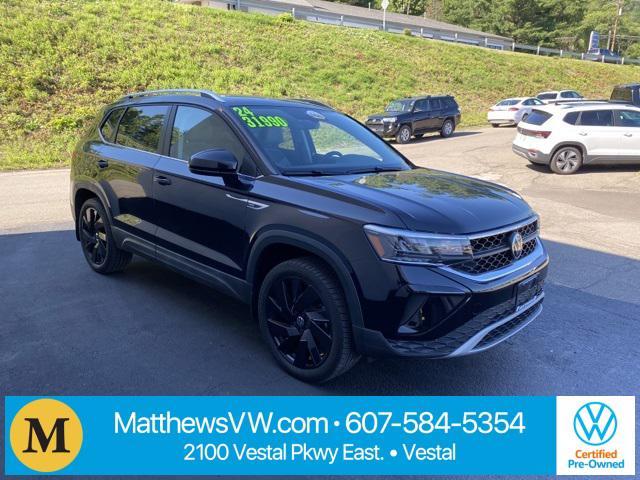 used 2024 Volkswagen Taos car, priced at $30,990