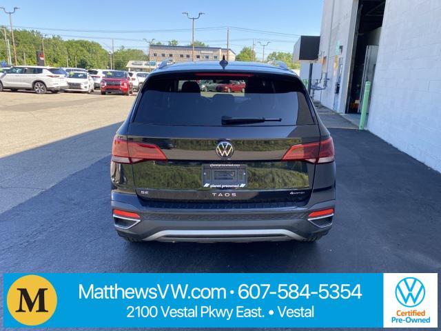 used 2024 Volkswagen Taos car, priced at $30,990