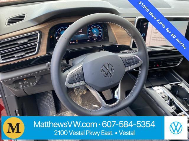 new 2024 Volkswagen Atlas car, priced at $44,511
