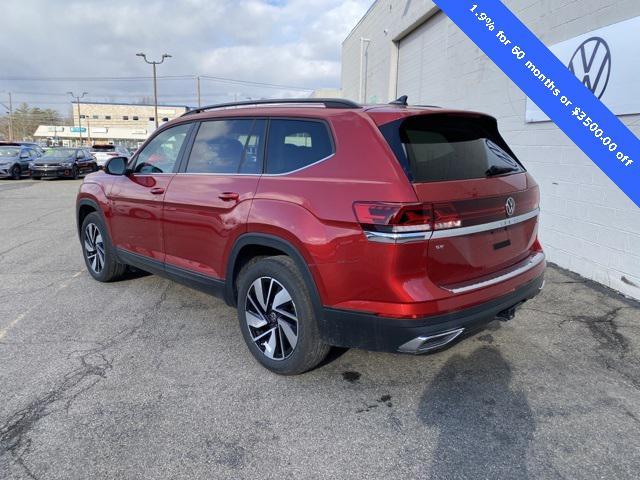 new 2024 Volkswagen Atlas car, priced at $45,179