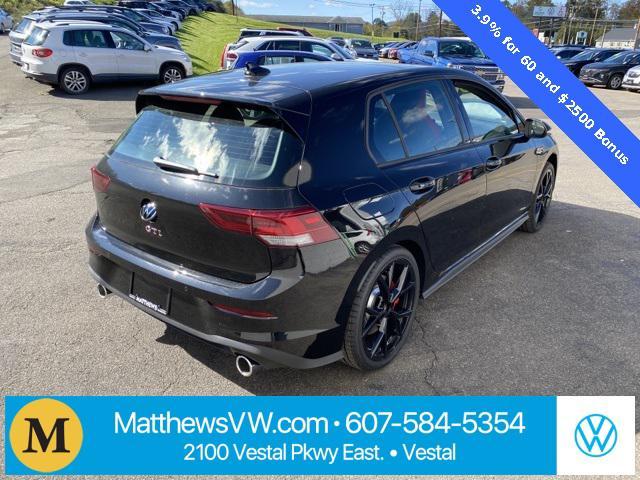 new 2024 Volkswagen Golf GTI car, priced at $39,433