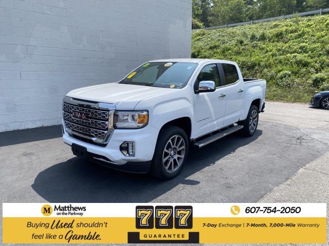 used 2021 GMC Canyon car, priced at $34,990