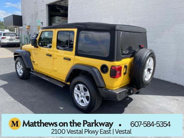 used 2021 Jeep Wrangler Unlimited car, priced at $28,416