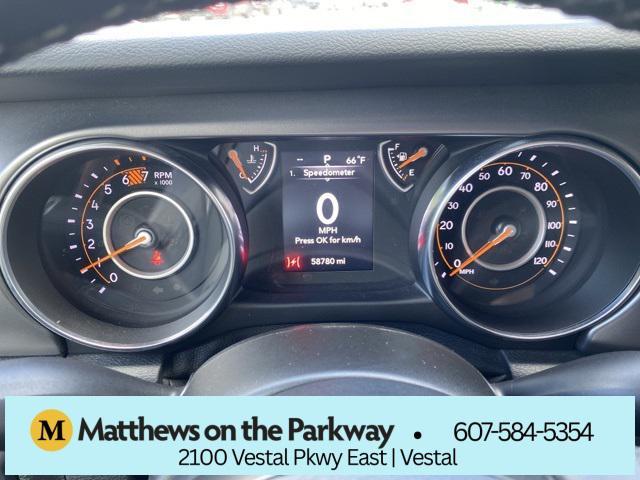 used 2021 Jeep Wrangler Unlimited car, priced at $28,416