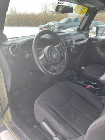 used 2013 Jeep Wrangler car, priced at $12,495