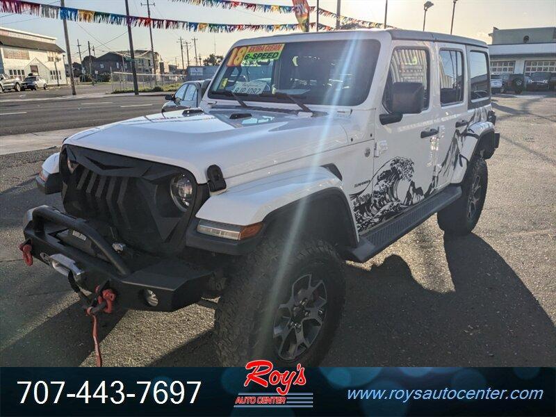 used 2018 Jeep Wrangler Unlimited car, priced at $30,995